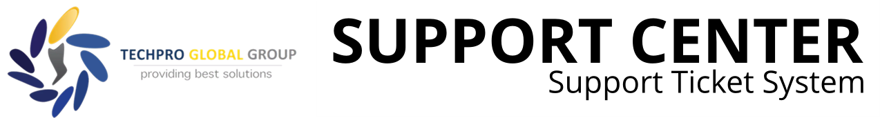 Techpro Global Support Center